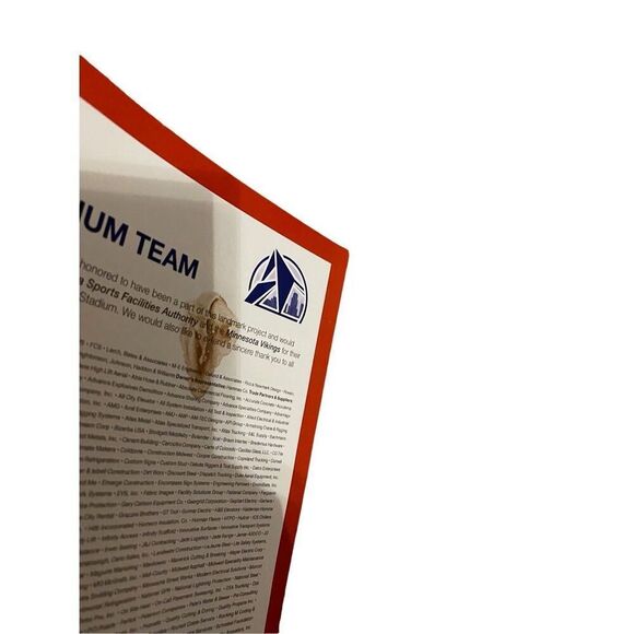 US Bank Stadium Magazine Minnesota Mn History Collector Memorobilia - Picture 3 of 7